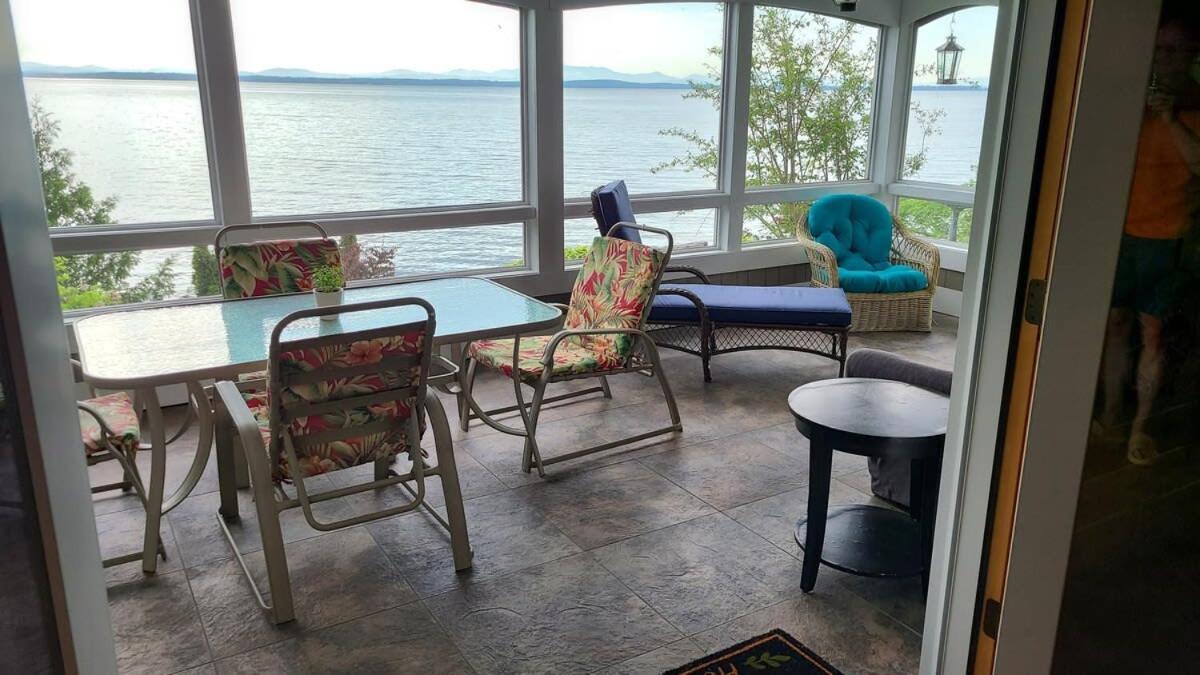 Apartament Loza House Adirondack Screened-In Porch Unit Lake Front Plattsburgh Zewnętrze zdjęcie