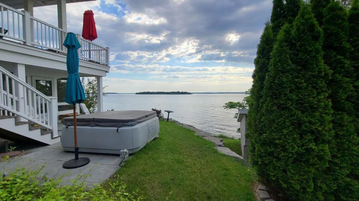 Apartament Loza House Adirondack Screened-In Porch Unit Lake Front Plattsburgh Zewnętrze zdjęcie